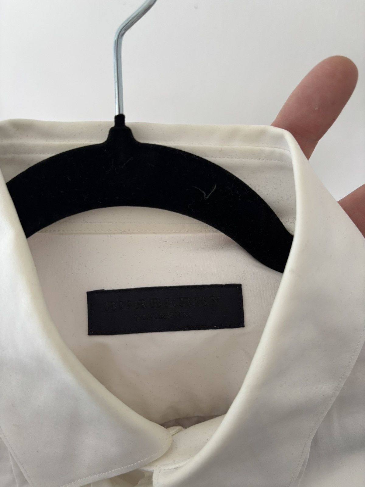 Burberry Prorsum Burberry Prorsum Tuxedo Pleated Bib Shirt Size US M / EU 48-50 / 2 - 3 Thumbnail