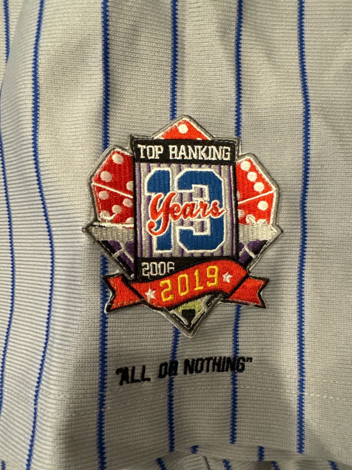 Bodega Bodega Pinstripe Baseball Jersey XL Size US XL / EU 56 / 4 - 2 Thumbnail