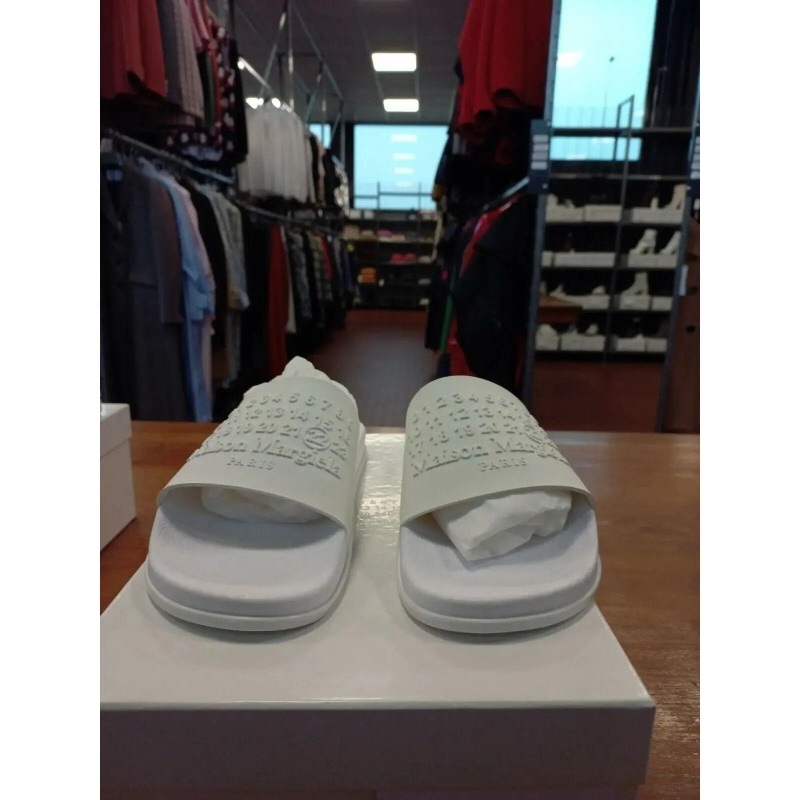 Maison Margiela Slipper S57WX0024 in White Size US 8 / EU 41 - 4 Thumbnail