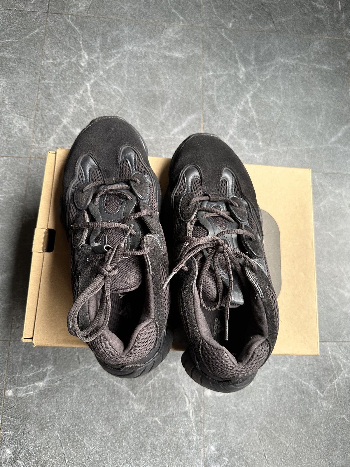 Adidas Adidas Yeezy Boost 500 Black Size US 10 / EU 43 - 3 Thumbnail