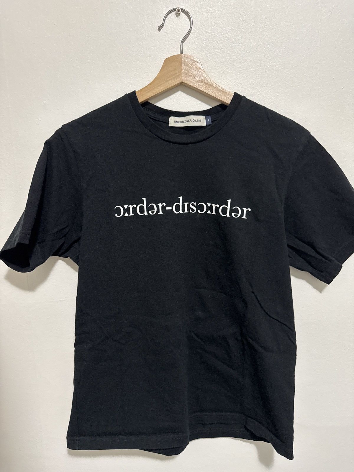 Undercover FW18 Order/Disorder Tee Size US S / EU 44-46 / 1 - 1 Thumbnail