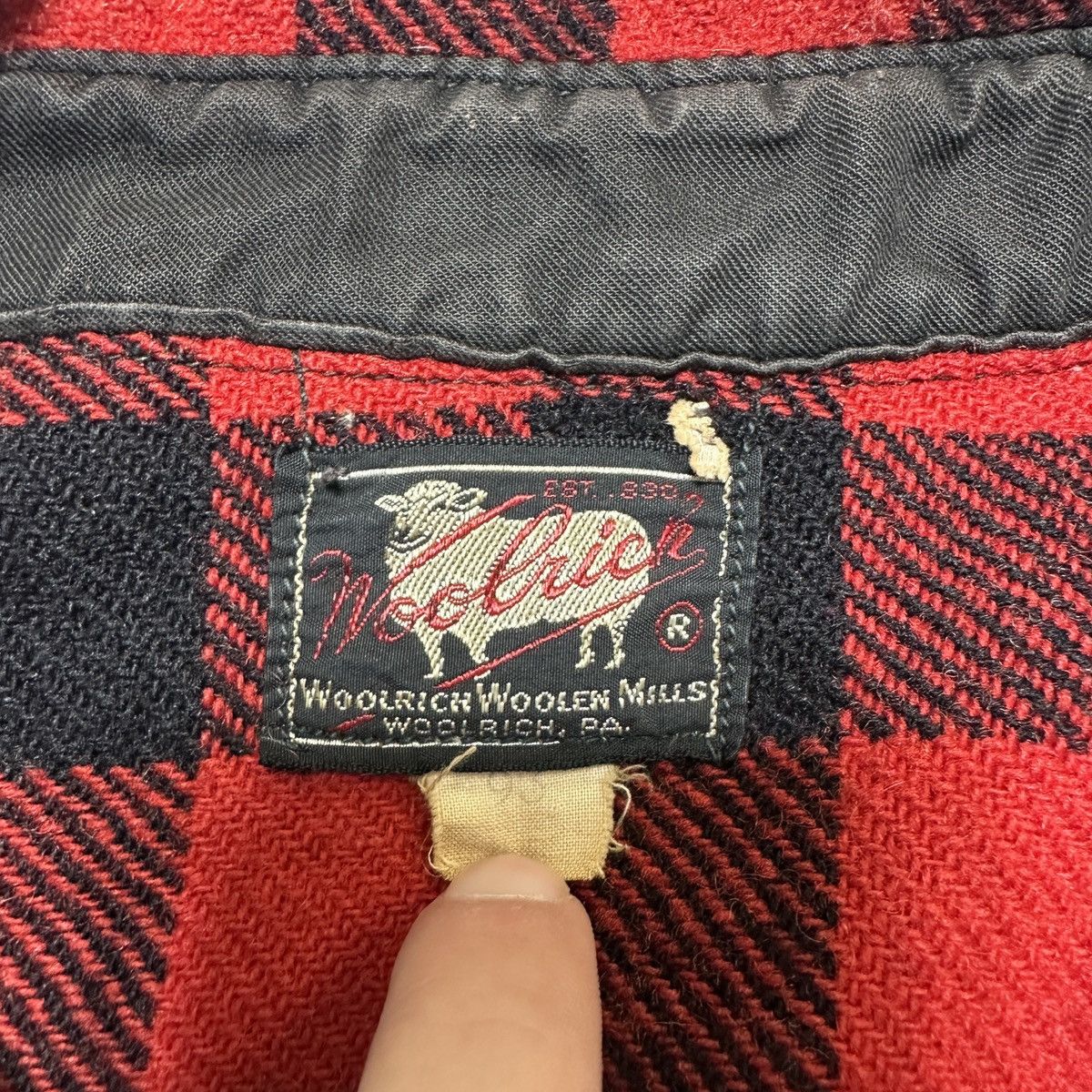 Woolrich Woolen Mills Vintage Woolrich flannel shirt Size US L / EU 52-54 / 3 - 4 Thumbnail
