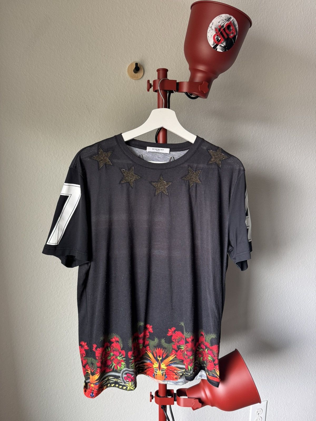 トップス givenchy star shirt 16ss Givenchy Stars Neckline T-Shirt | White | FARFETCH