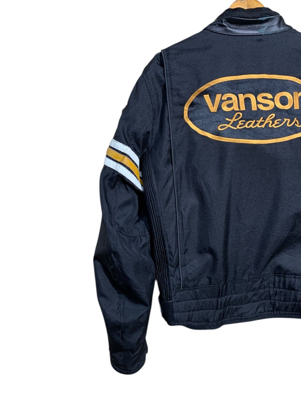 Vanson Leathers 🔥VANSON LEATHER BIKERS JACKET WITH PADDING Size US XL / EU 56 / 4 - 2 Thumbnail