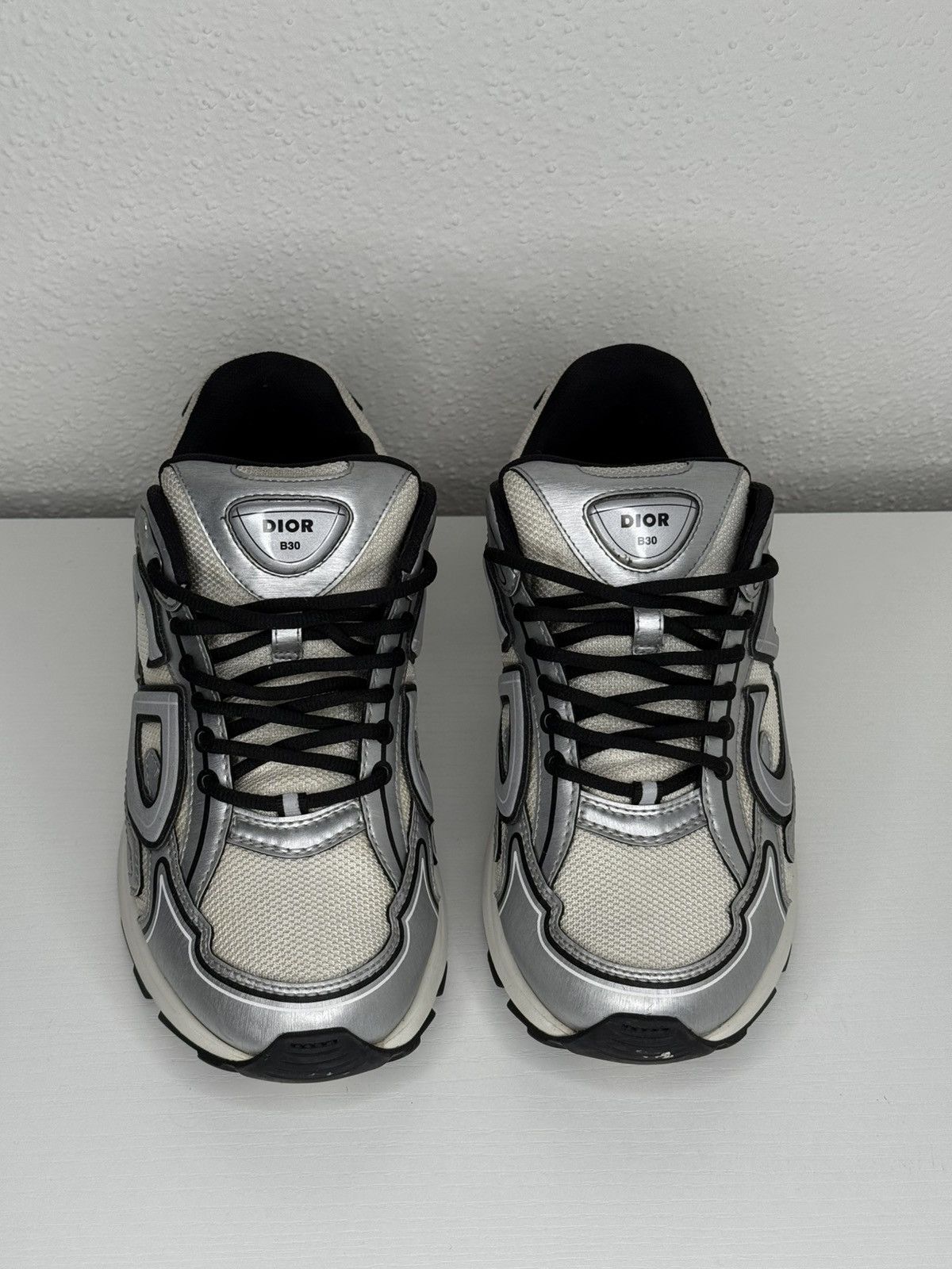 Dior Dior B30 White Silver Size US 9 / EU 42 - 3 Thumbnail