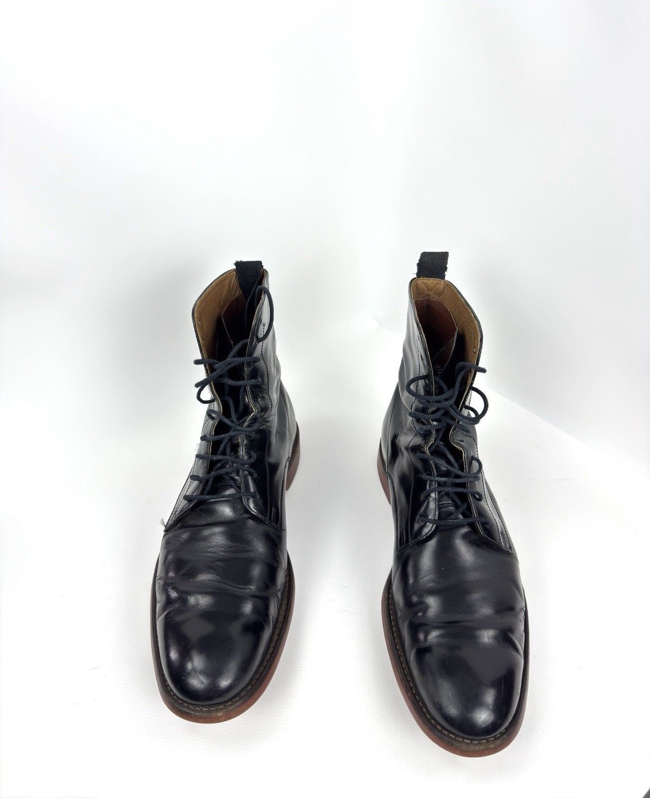 Grenson Grenson Black Leather Lace Up Boots UK 7 F Dress Ankle Boots Size US 8 / EU 41 - 3 Thumbnail