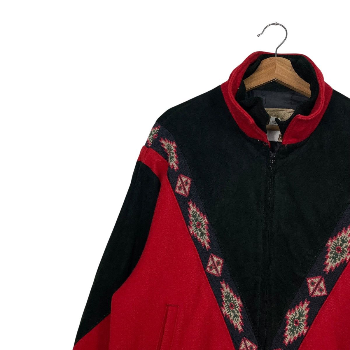 Vintage Vintage 80s Cripple Creek By Circle S Wool Suede Jacket Size US M / EU 48-50 / 2 - 6 Thumbnail