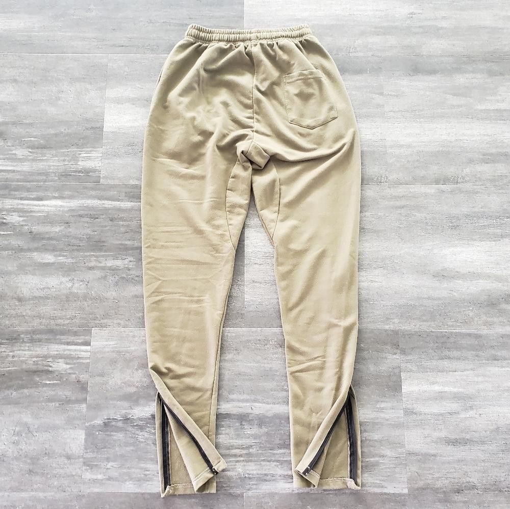 Designer Olive Tomboy High Waisted Jogger Pant Size 28" / US 6 / IT 42 - 2 Thumbnail