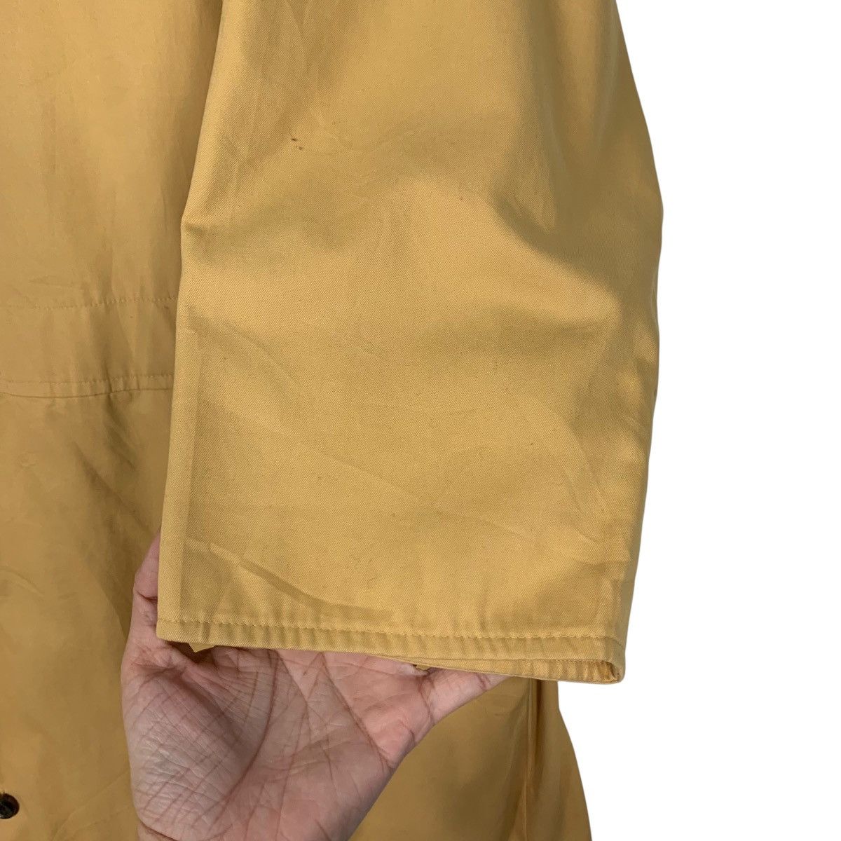 Calvin Klein CALVIN KLEIN Yellow Overcoat Jacket #2325-C104 Size US L / EU 52-54 / 3 - 14 Thumbnail