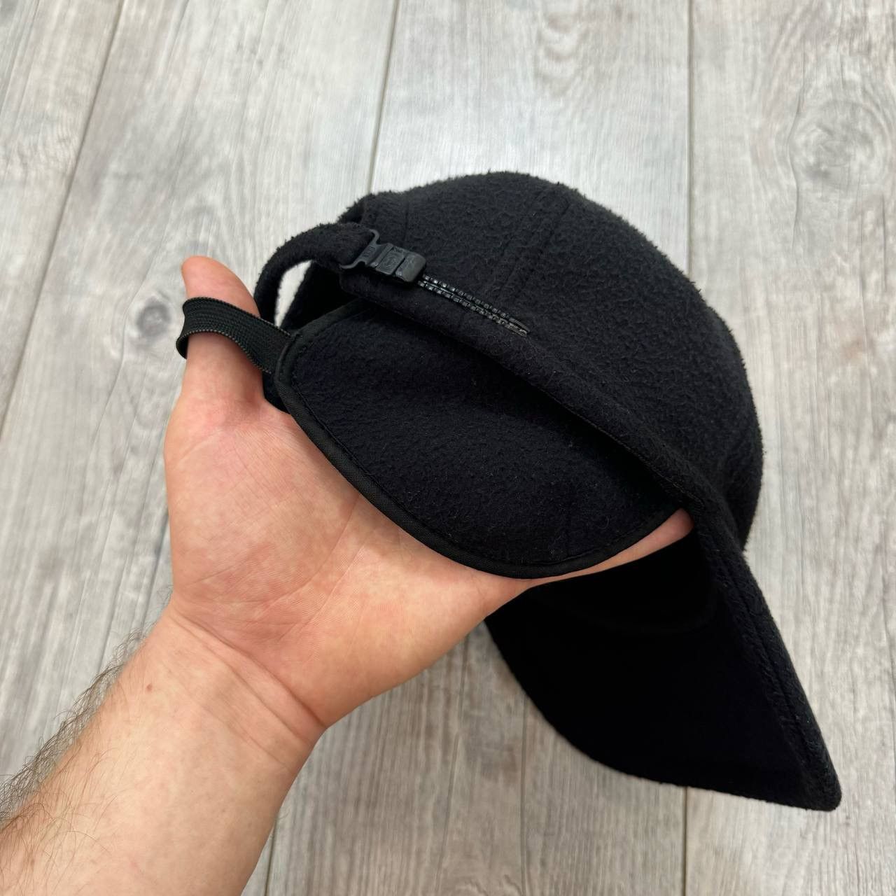 Moncler × Vintage Vintage 90s Moncler Micro-PES Fleece Cap Size ONE SIZE - 9 Thumbnail