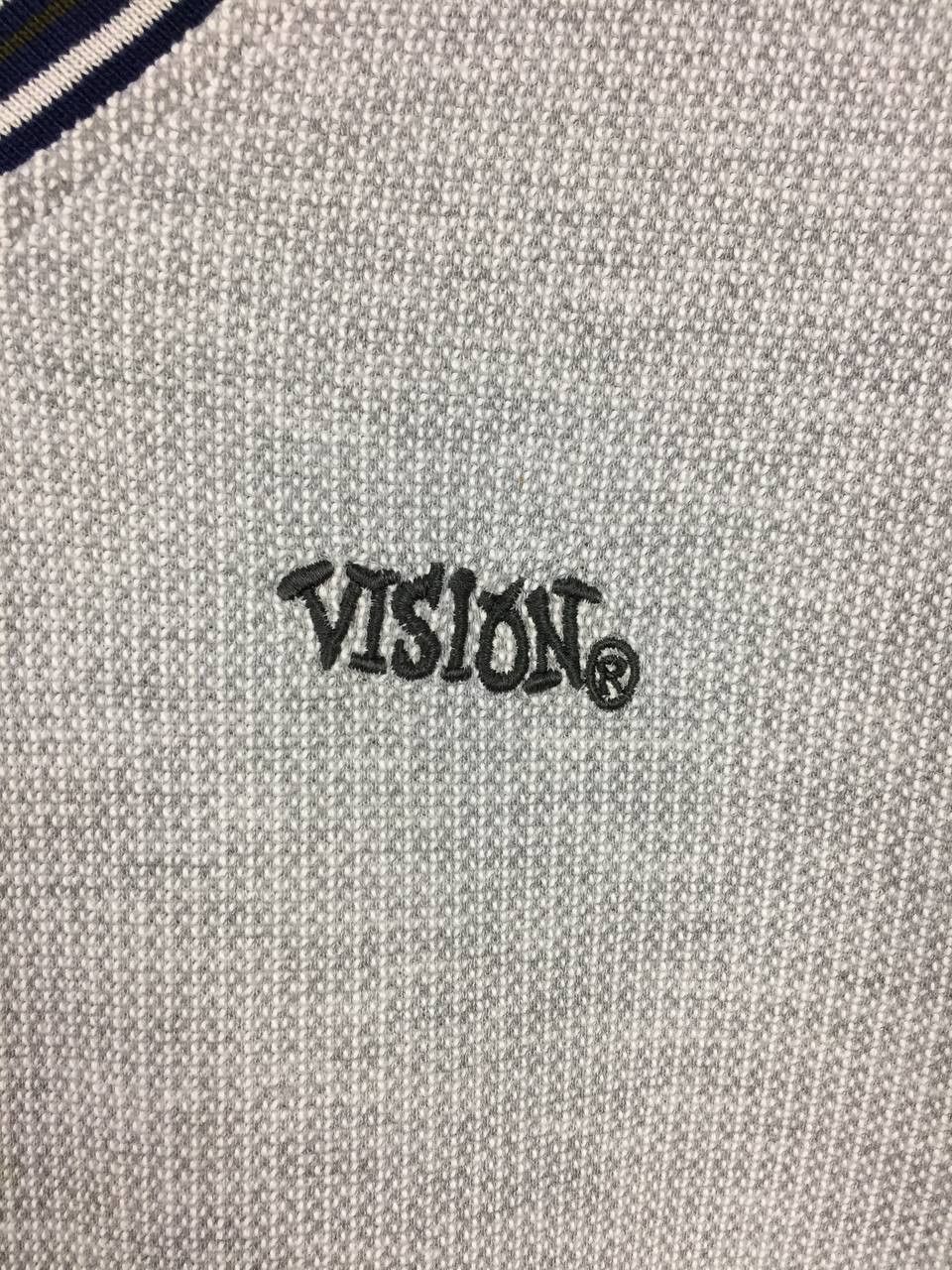 Vintage × Vision Streetwear Vtg Vision Street Wear Skateboards V-Neck Longsleeve Tee Size US L / EU 52-54 / 3 - 4 Thumbnail