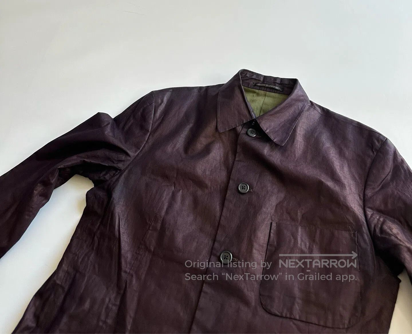 Yohji Yamamoto YOHJI YAMAMOTO 993SS Paint-Dyed Jacket| Size L / US 10 / IT 46 - 3 Thumbnail