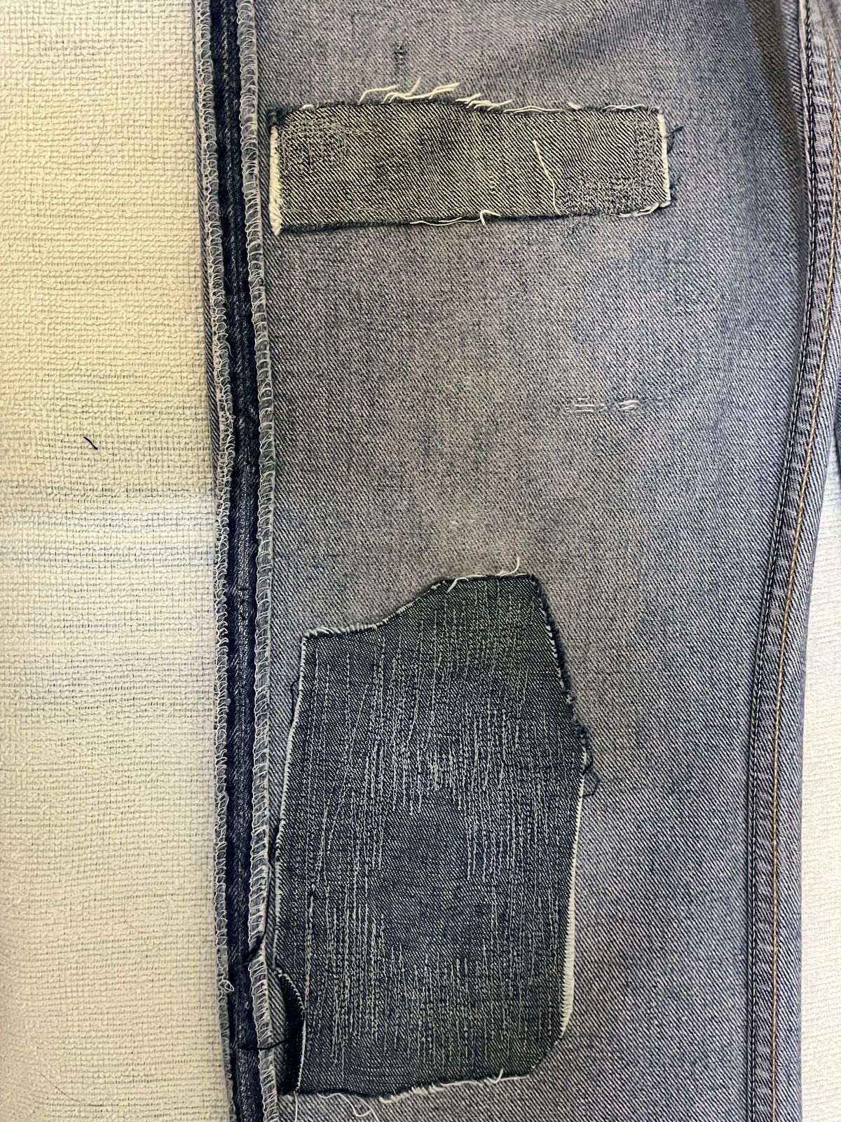 Levi's Vintage 80s Levis 501 Distressed Repaired Boro Size US 32 / EU 48 - 14 Thumbnail
