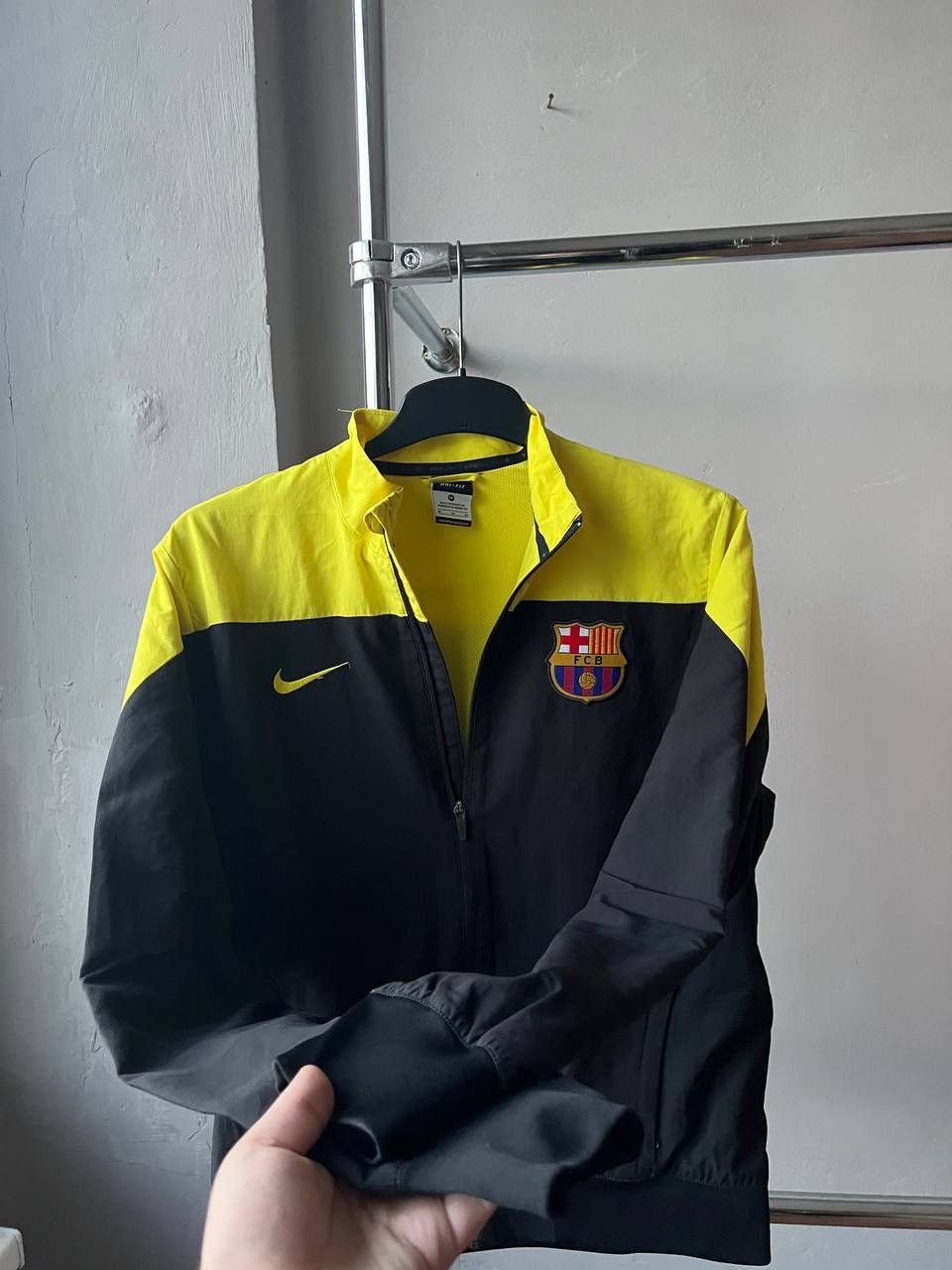 Nike 2013/14 BARCELONA FC TRAINING SOCCER FOOTBALL TRACK JACKET M Size US M / EU 48-50 / 2 - 12 Thumbnail
