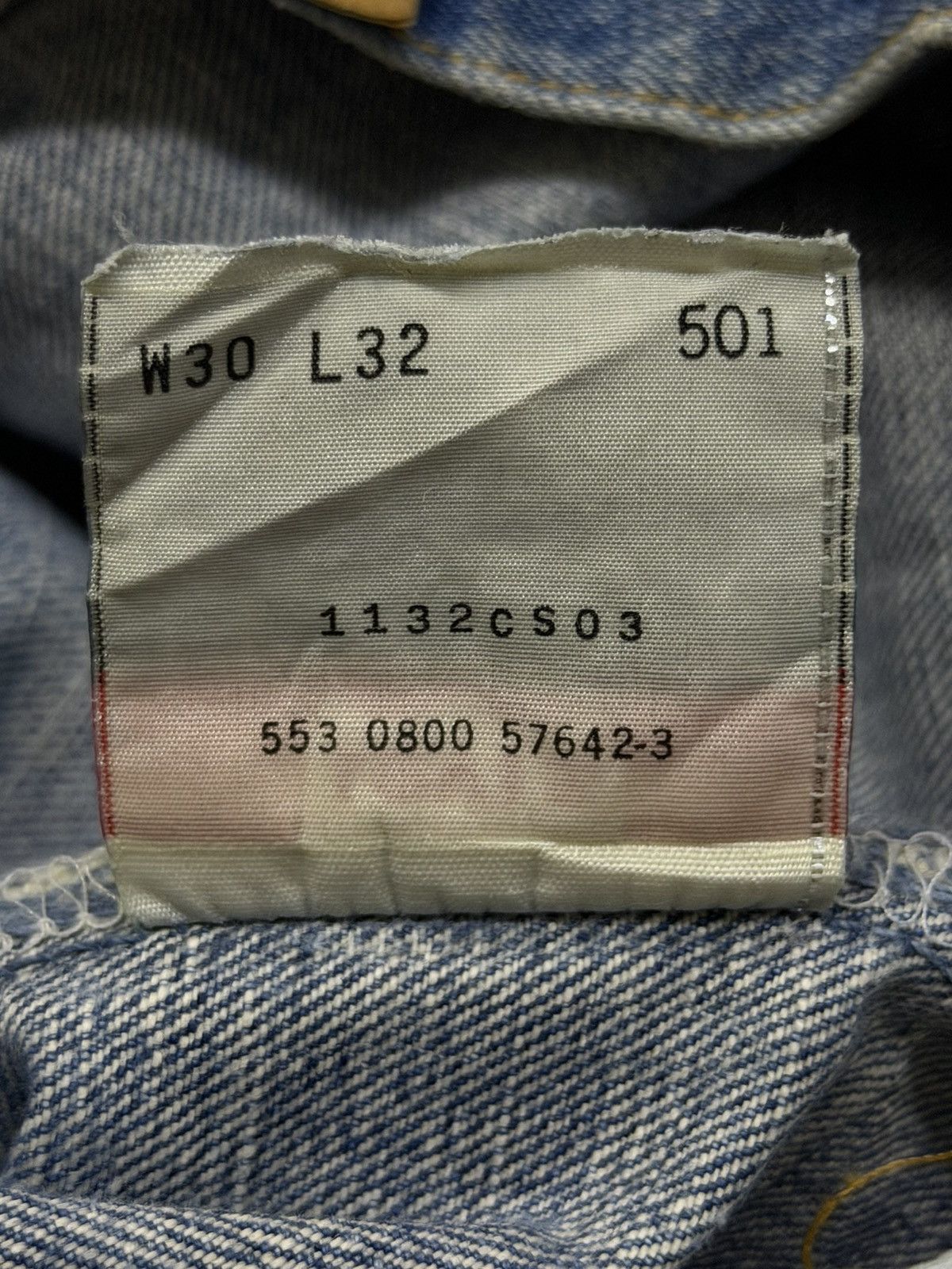 Levi's Vintage 90s Levi’s 501 USA Jeans | Regular Straight | W30 Size US 30 / EU 46 - 15 Thumbnail