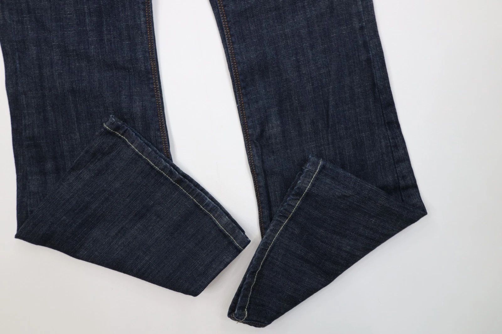Vintage Vintage Y2K Streetwear Flared Wide Leg Denim Jeans Indigo Size 28" / US 6 / IT 42 - 5 Thumbnail