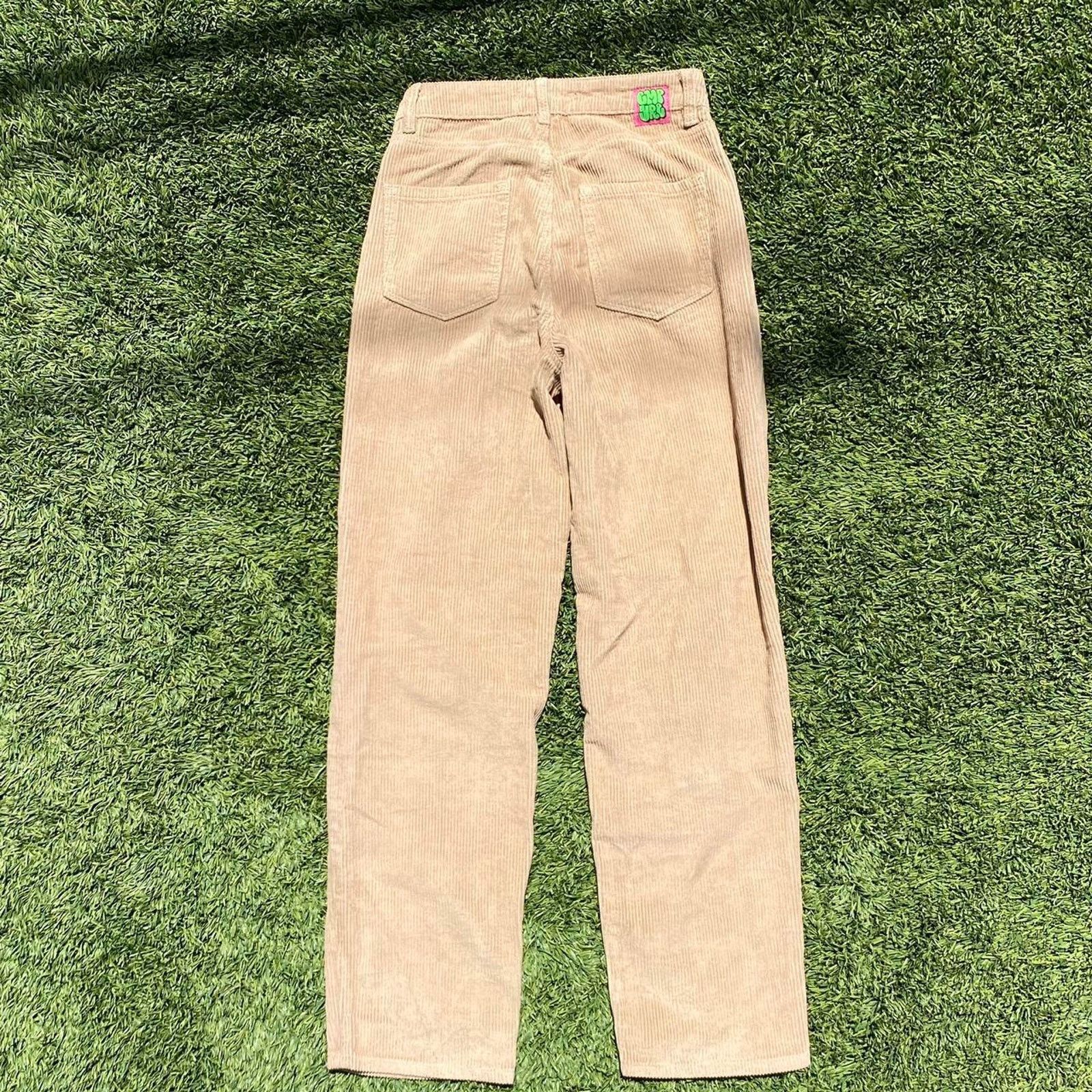 Empyre Empyre Corduroy Pants Brown Womens Size 0 Size 25" / US 0 / IT 36 - 3 Thumbnail