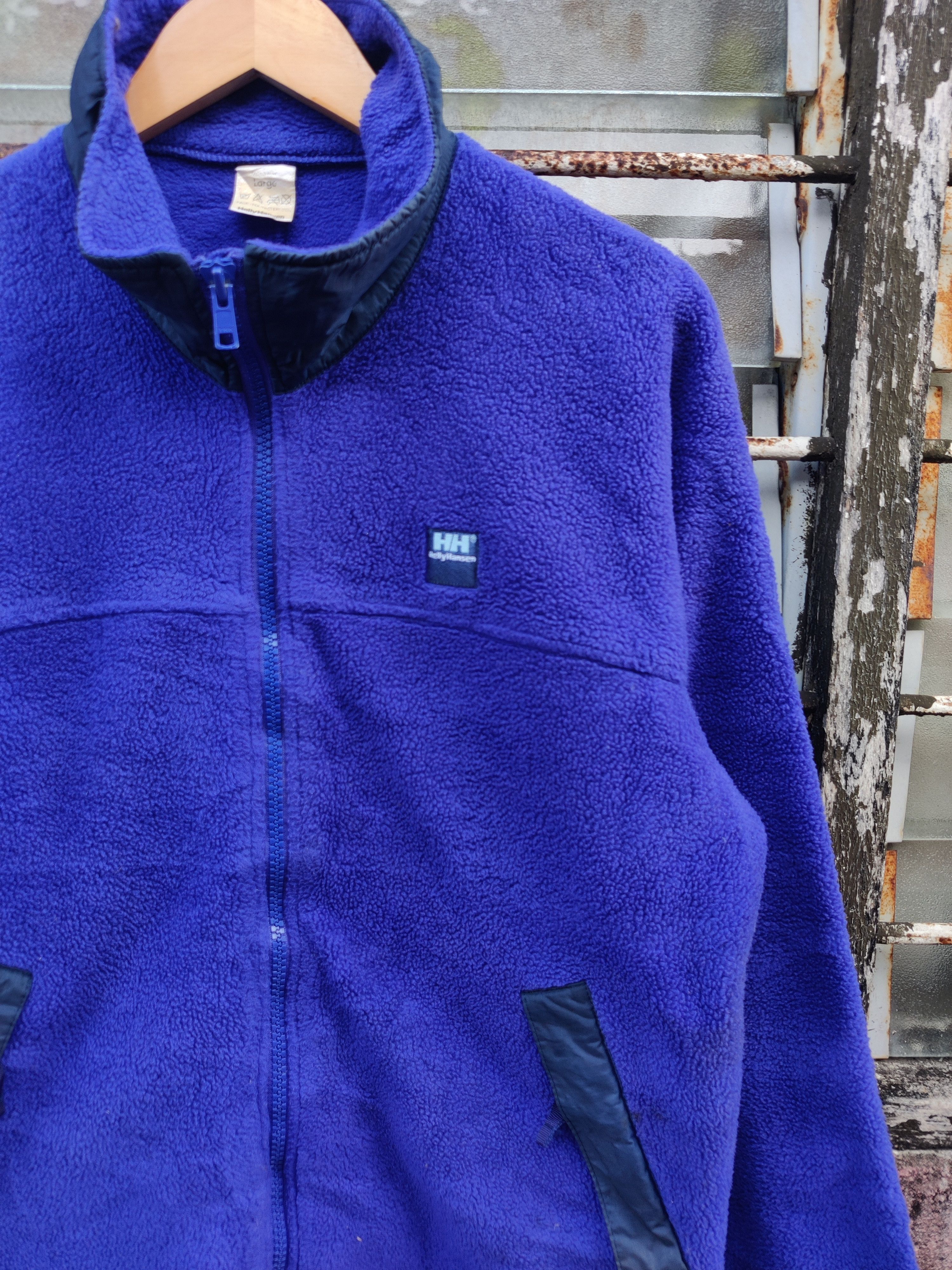 Helly Hansen Vintage Helly Hansen Deep Pile Fleece Sherpa Jacket Size US L / EU 52-54 / 3 - 3 Thumbnail