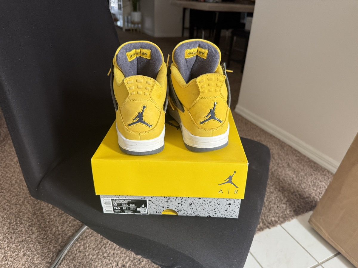 Jordan Brand Jordan 4 Lightning (2021) Size US 10 / EU 43 - 3 Thumbnail