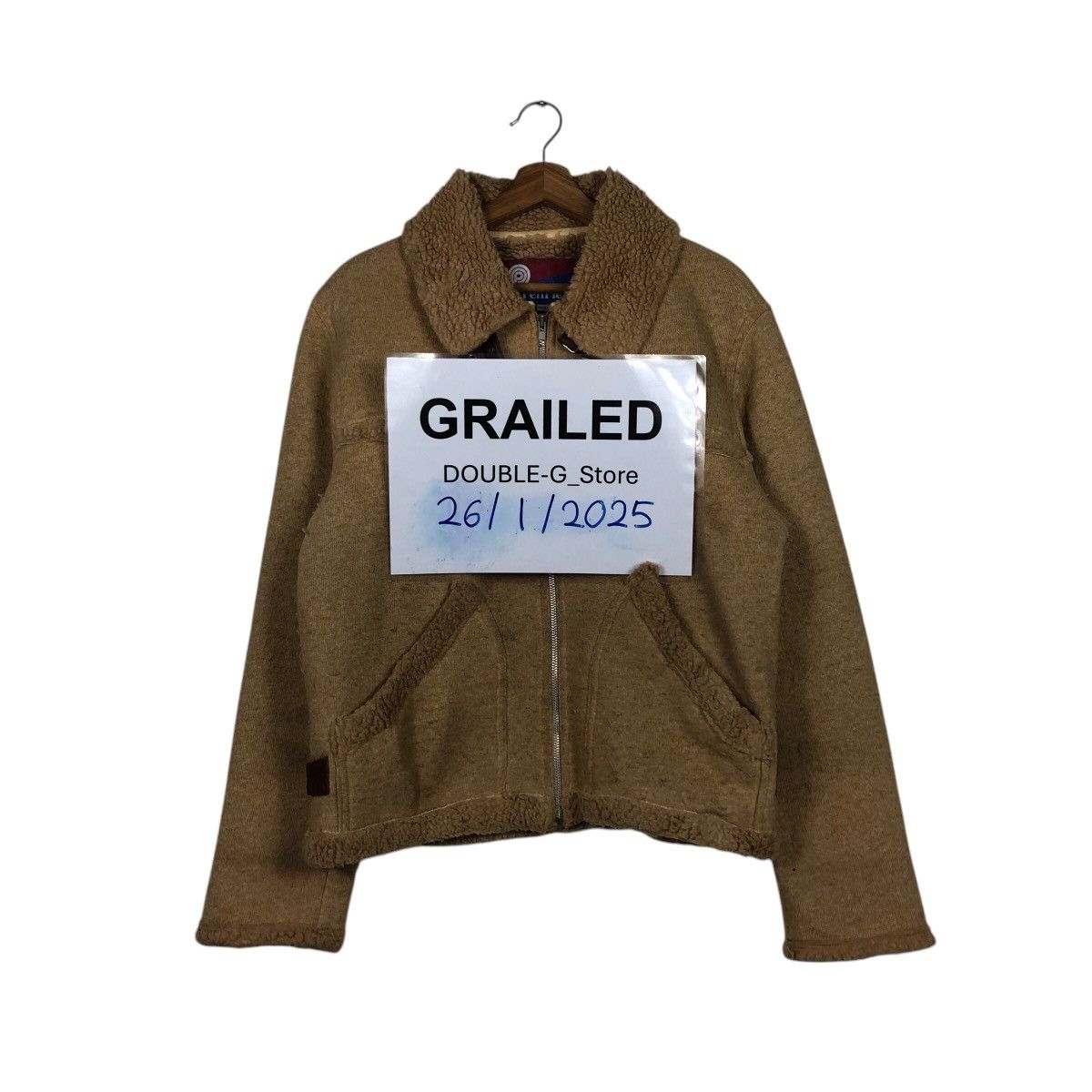 Japanese Brand 📌Vintage Dip Pile Sherpa Fleece Jacket Penfield Size US M / EU 48-50 / 2 - 1 Thumbnail