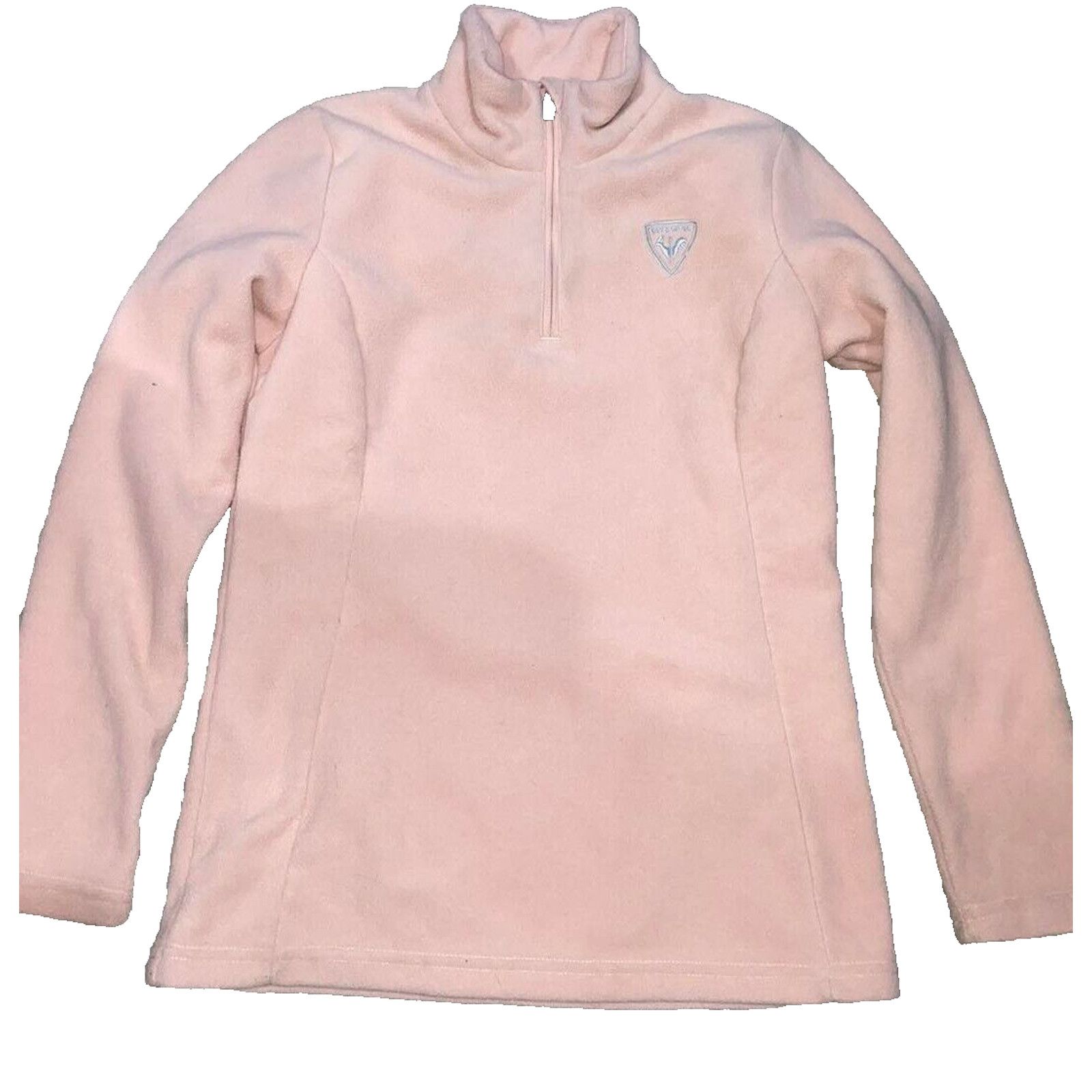 & Other Stories Rossignol Girls 1/2 Zip Fleece Pink Size 12 A000347 Size 34" / US 12 / IT 48 - 3 Thumbnail
