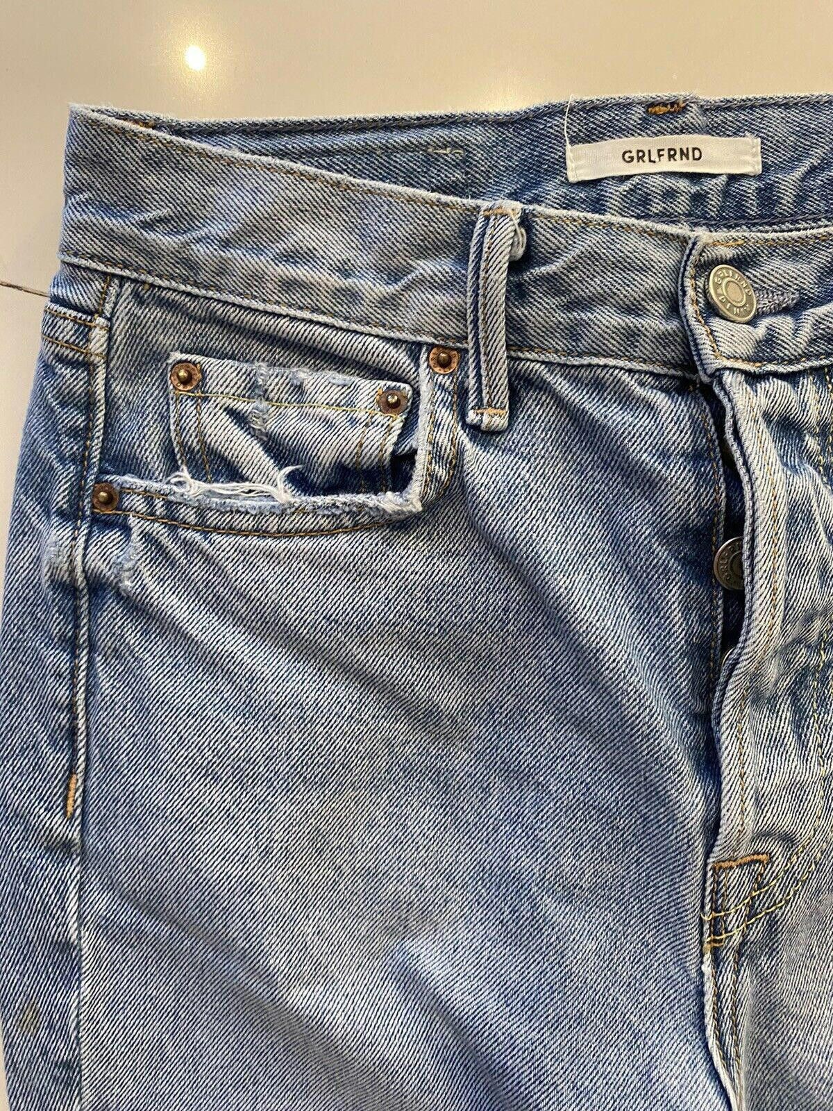 Other GRLFRND 24 Super High Rise Karolina Denim Jeans Sky Wash Size 24" / US 00 / IT 34 - 2 Thumbnail