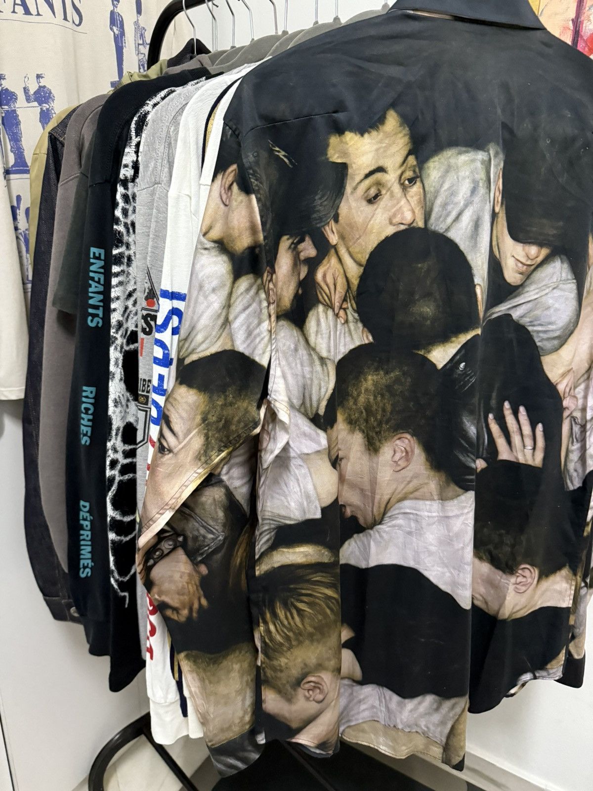 Dior FW17 Runway Dior Homme Dan witz "moshpit" Shirt Size US M / EU 48-50 / 2 - 6 Thumbnail