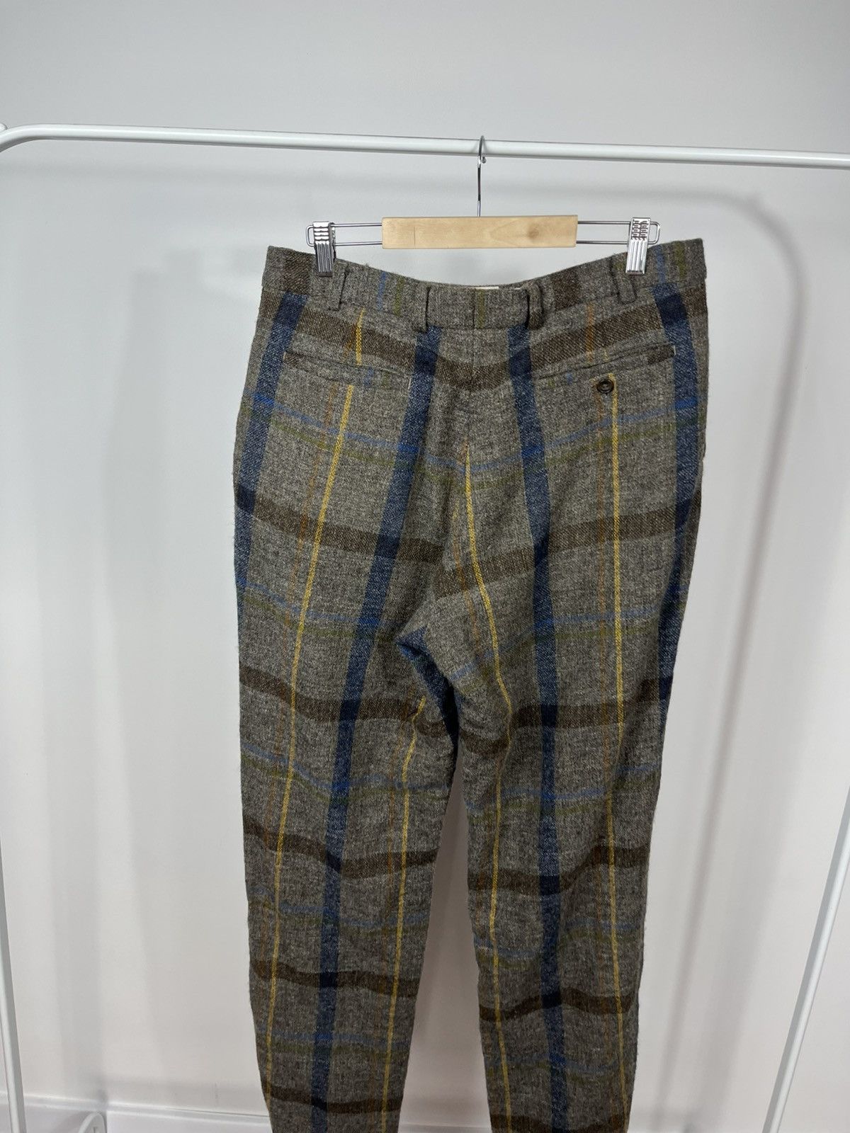 Richard James Richard James Savile Row Plaid Wool Pants Trousers Size 34 Size US 34 / EU 50 - 11 Thumbnail