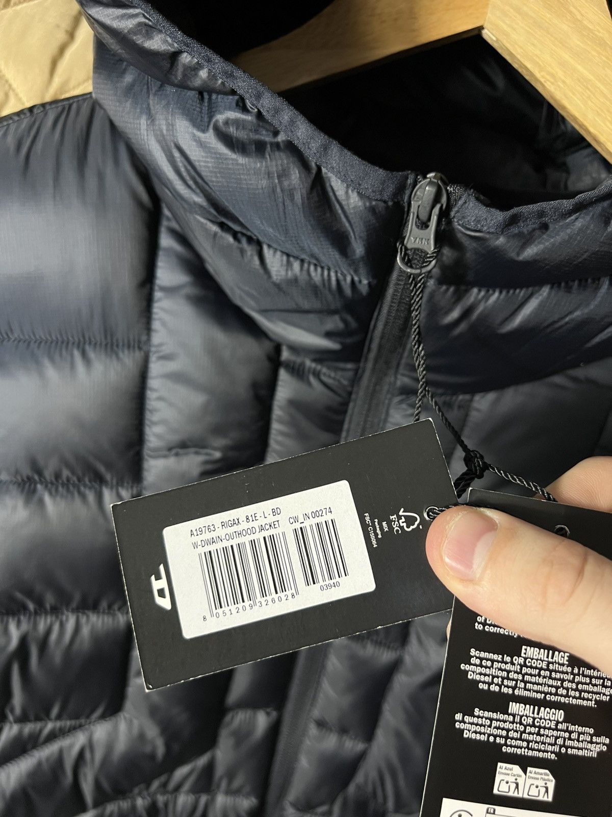 Diesel NWT DIESEL Men’s Jacket Puffer Quilted Hooded Size L Size US L / EU 52-54 / 3 - 8 Thumbnail
