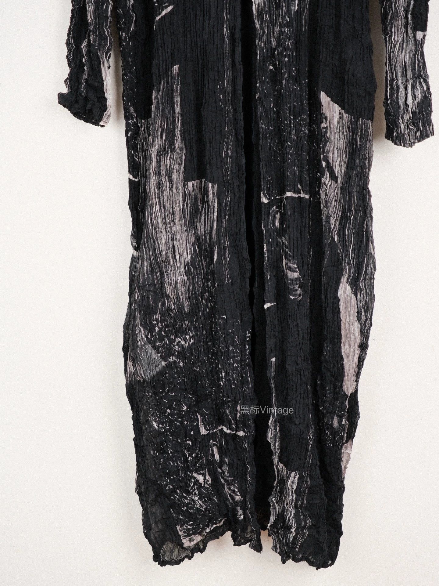 Issey Miyake Issey Miyake 96aw Archive Inkblot Pleat Cardigan Women's Size M / US 6-8 / IT 42-44 - 6 Thumbnail
