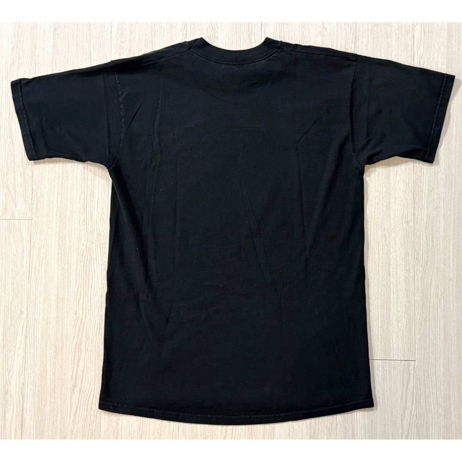 Fruit Of The Loom VINTAGE 90s Shirt Large Linux Microsoft Bill Gates Tux KMFDM KMFMS.com Graphic Print Crew Neck Cotton Men Short Sleeve Size US L / EU 52-54 / 3 - 2 Thumbnail