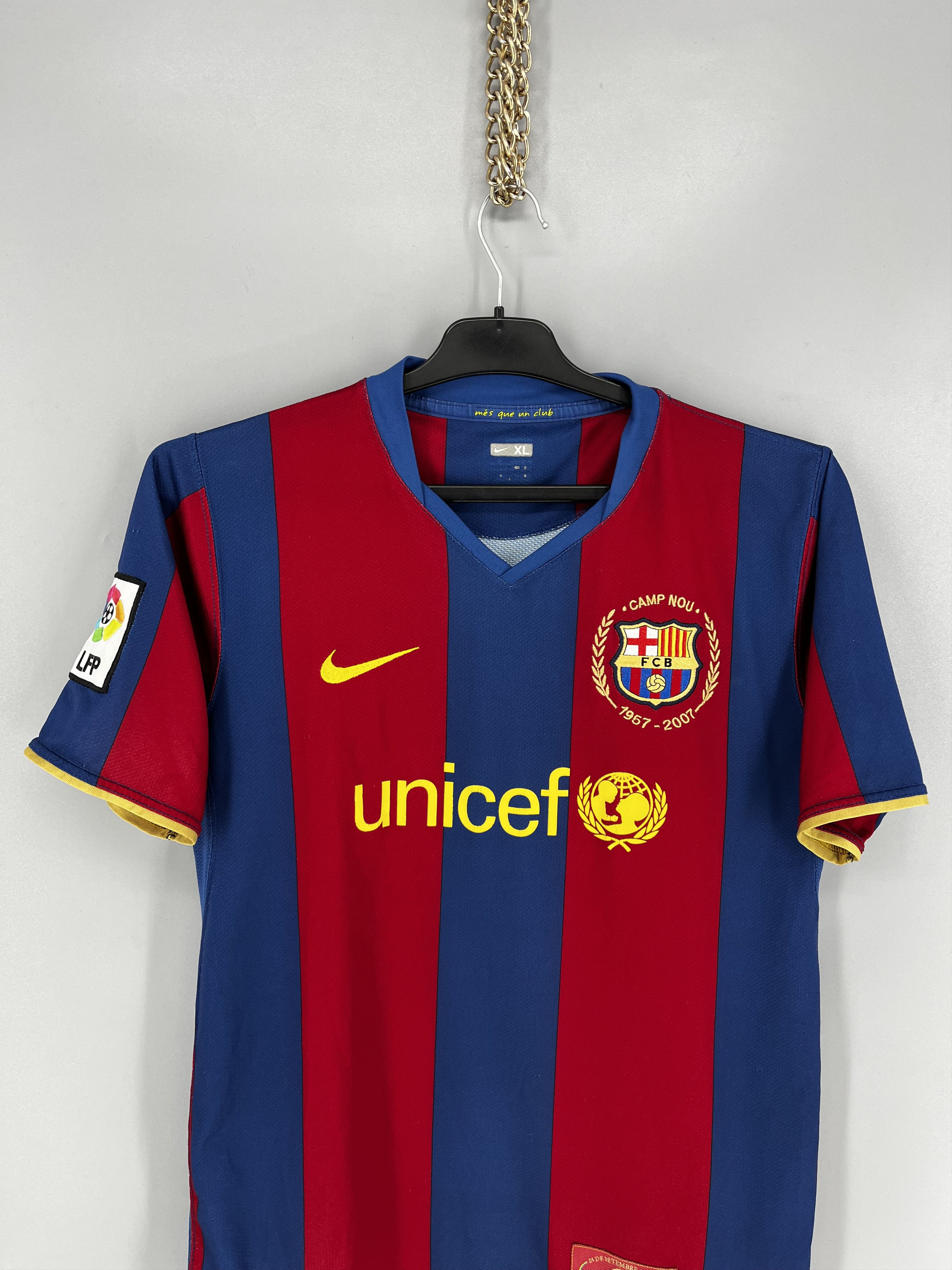 Nike Barcelona Nike 2007 Jersey Vintage Y-Shirts Size XL Size US XS / EU 42 / 0 - 6 Thumbnail