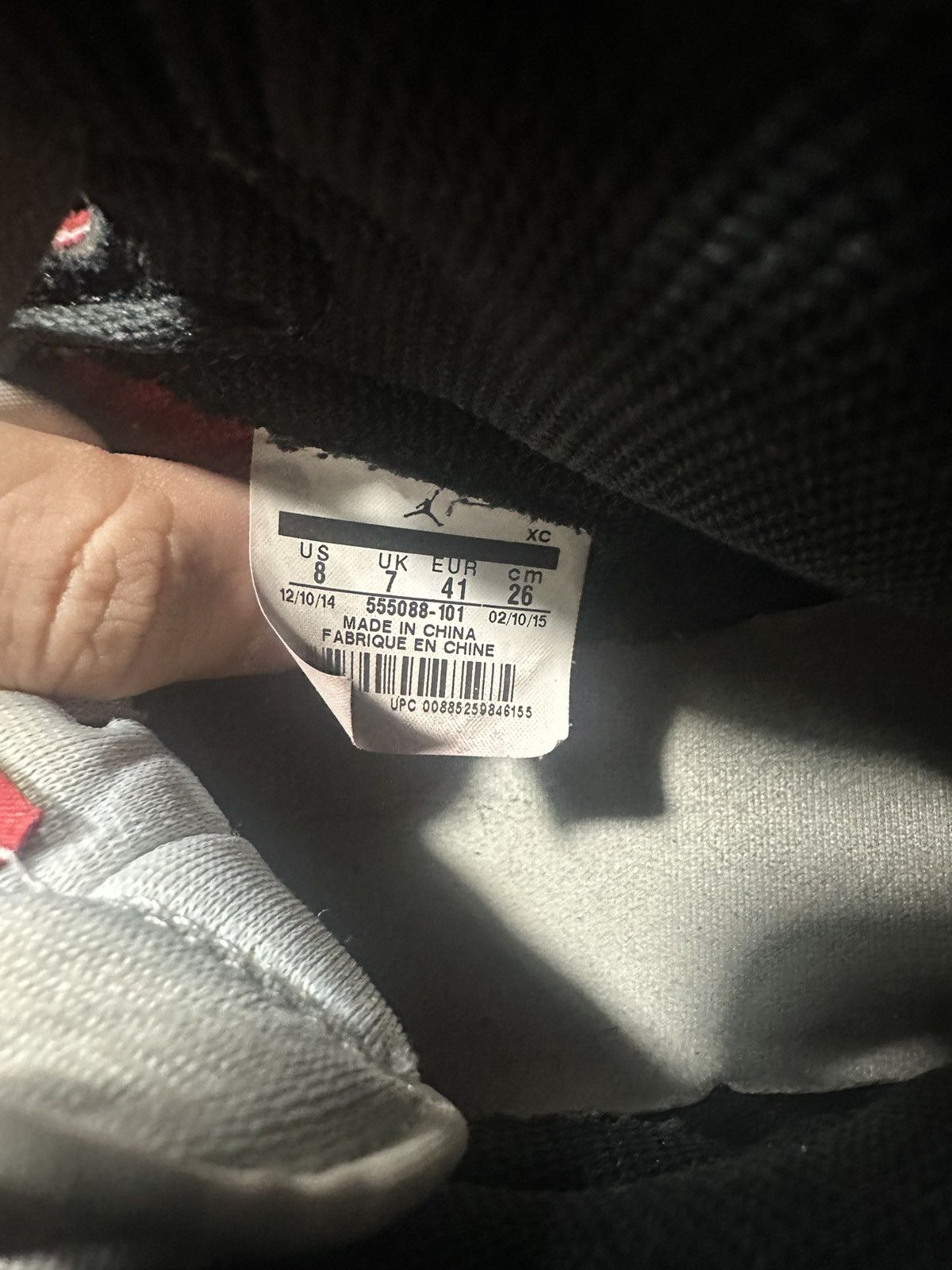 Jordan Brand Nike Air Jordan 1 Retro OG Chicago 2015 size 8 Size US 8 / EU 41 - 6 Thumbnail