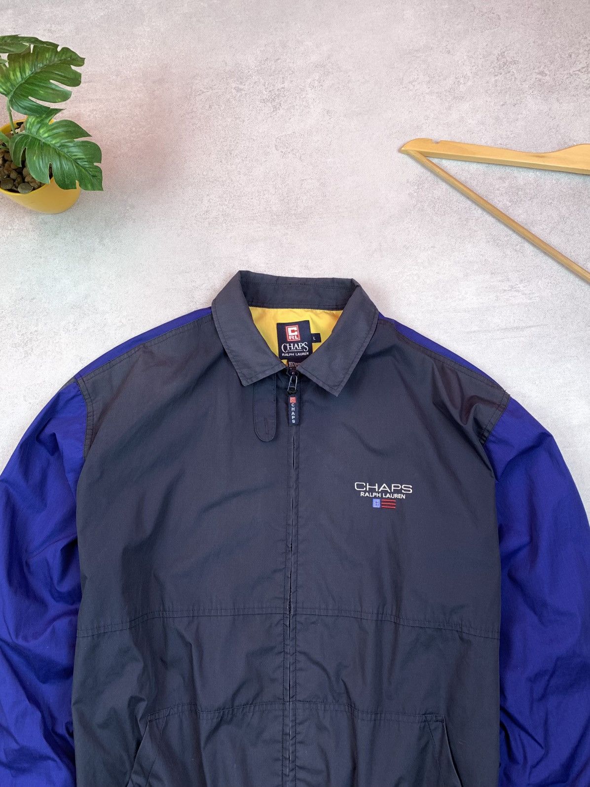 Polo Ralph Lauren Ralph Lauren CHAPS Vintage Zip Jacket Mens Size L Size US L / EU 52-54 / 3 - 2 Thumbnail