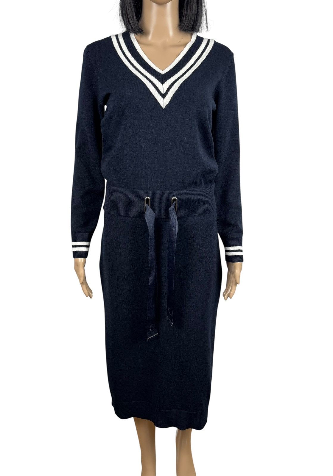 Other Claudie Pierlot Viscose Knit V-Neck Dress Drawsting size 1 Size S / US 4 / IT 40 - 8 Thumbnail