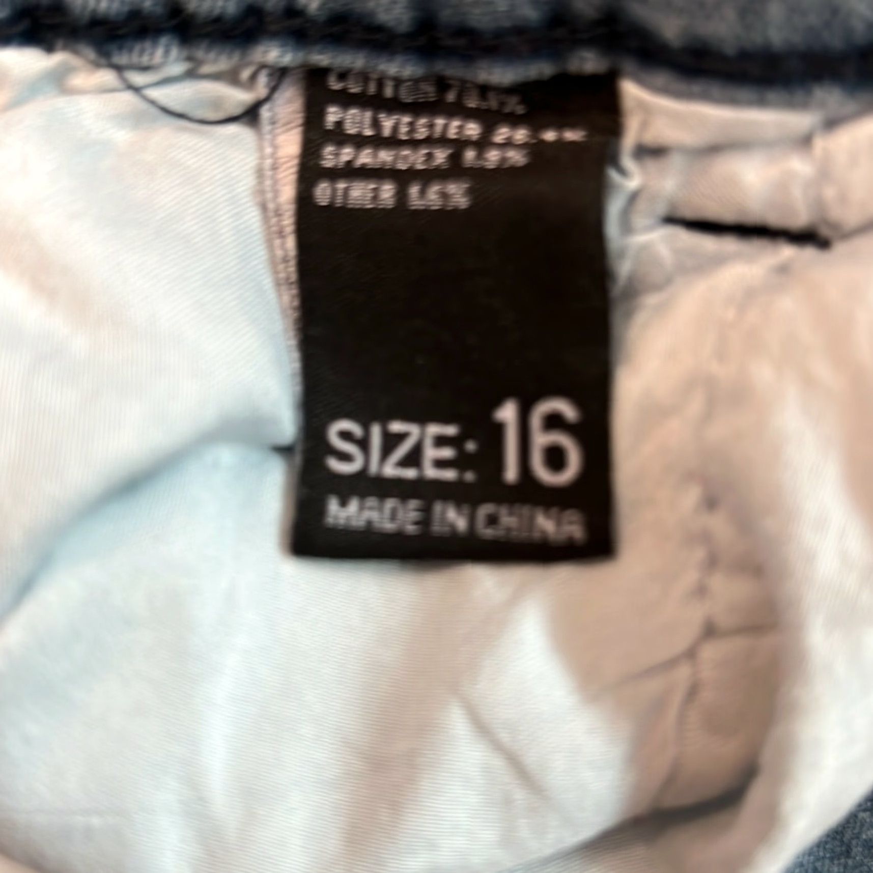 Denime VINTAGE Mens Light Blue Denim Low Rise Distressed Moto Jeans Sz 16 28 Inseam Regular Rise 7in Blue 5-Pocket Mens Jeans Size US 28 / EU 44 - 7 Thumbnail