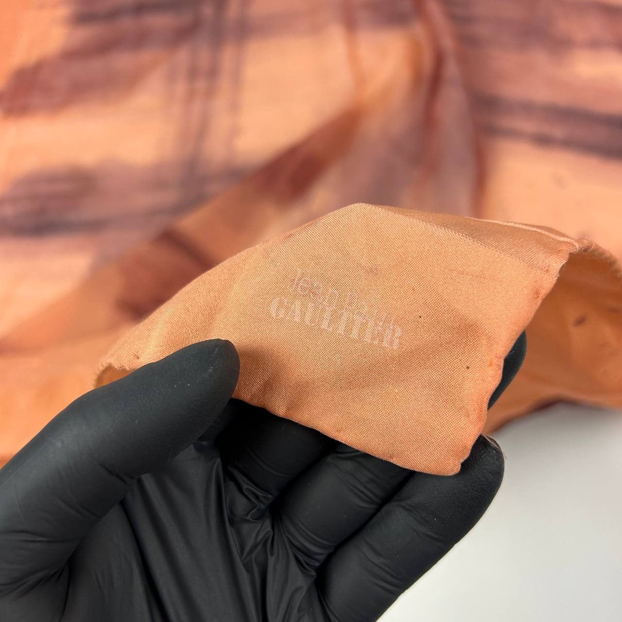 Jean Paul Gaultier Rare vintage 90s Jean-Paul Gaultier silk scarf Size ONE SIZE - 4 Thumbnail