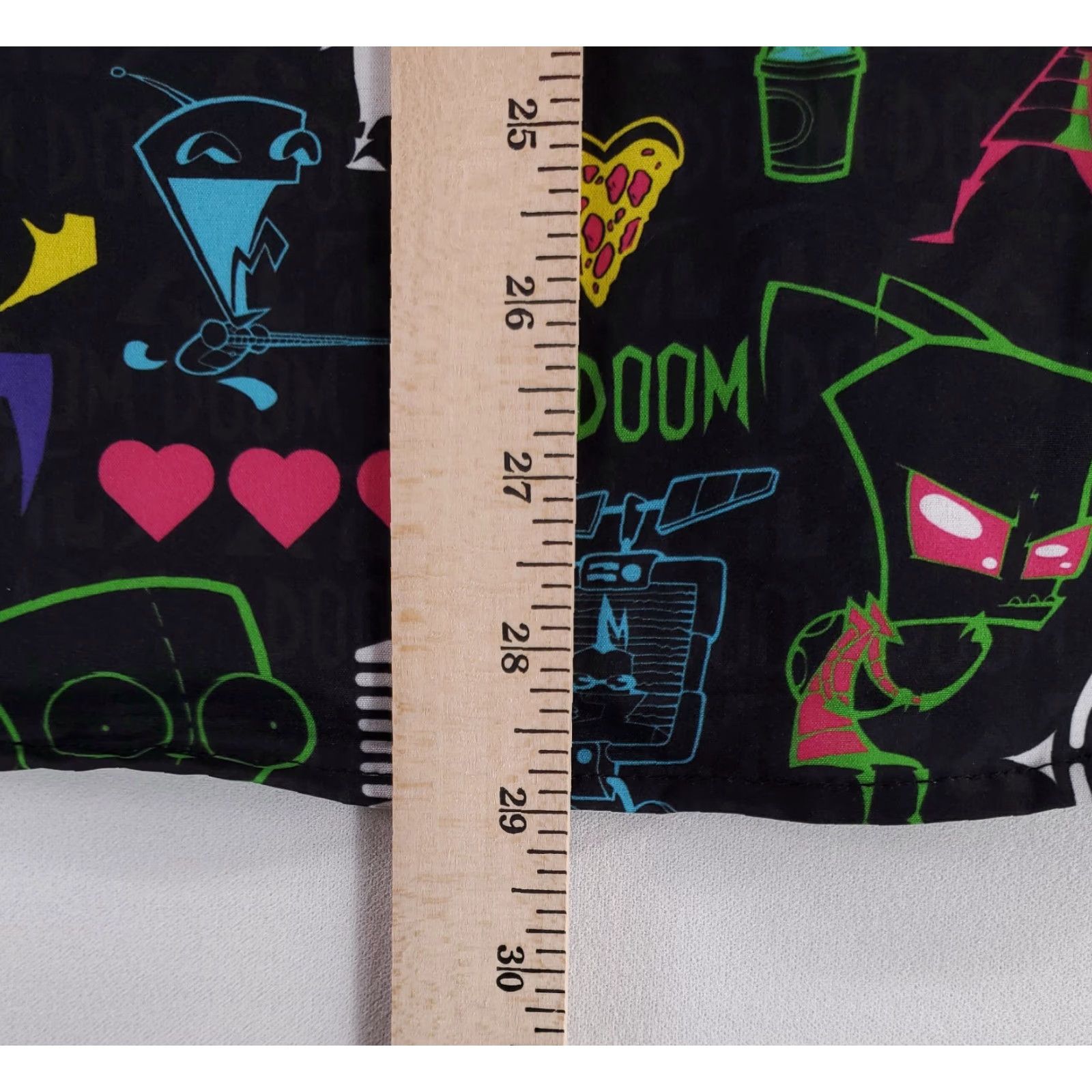 Nickelodeon RSVLTS x Nickelodeon Invaders Zim Button Down Shirt Short Sleeve Mens M Multicolor AOP Shirt Size US M / EU 48-50 / 2 - 4 Thumbnail
