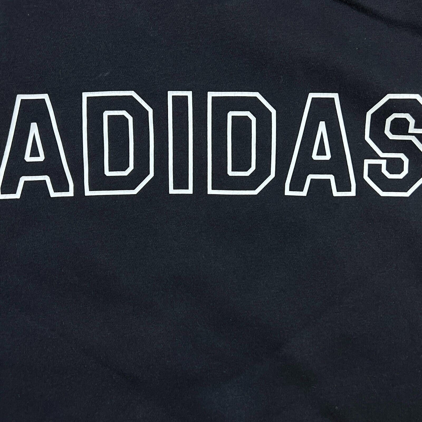 Adidas × Vintage Adidas Sweatshirt Essentials Stripe Spell Out Pullover Crew Size US S / EU 44-46 / 1 - 2 Thumbnail