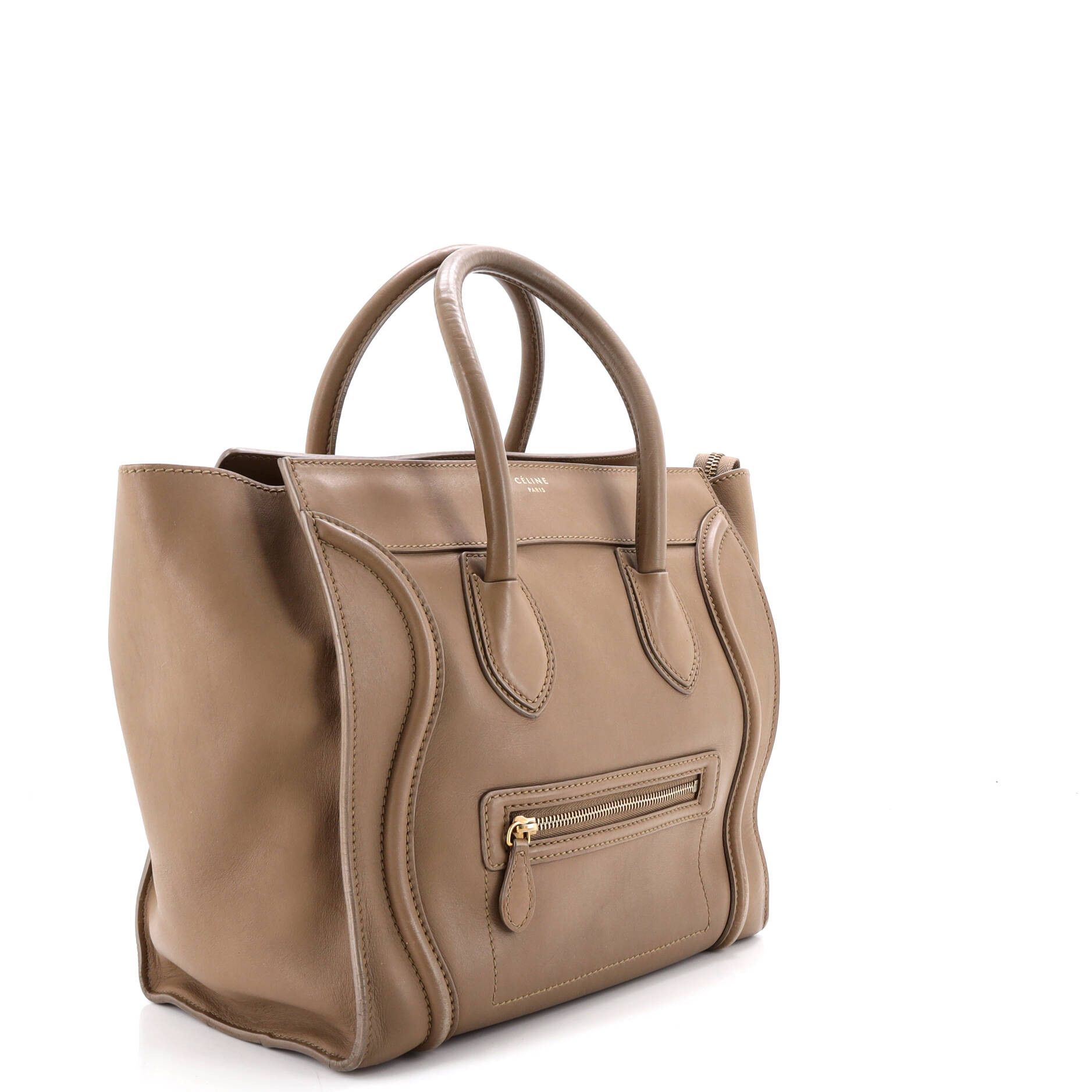 Celine Luggage Bag Smooth Leather Mini Size ONE SIZE - 1 Thumbnail