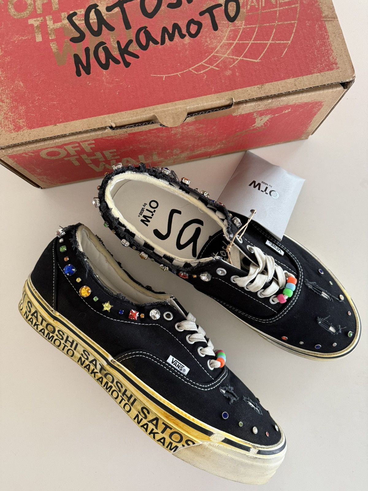 Satoshi Nakamoto × Vans Satoshi Nakamoto OTW Vans Era LX “Lucky Charms” Size US 12 / EU 45 - 1 Thumbnail