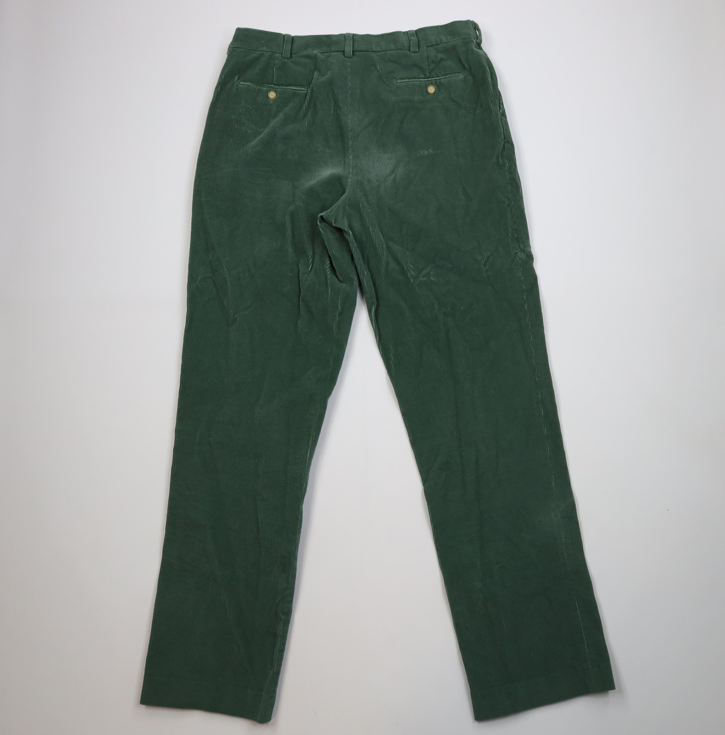 Lands' End Vintage 90s Y2K Lands End Wide Leg Corduroy Chino Pants Size US 38 / EU 54 - 9 Thumbnail