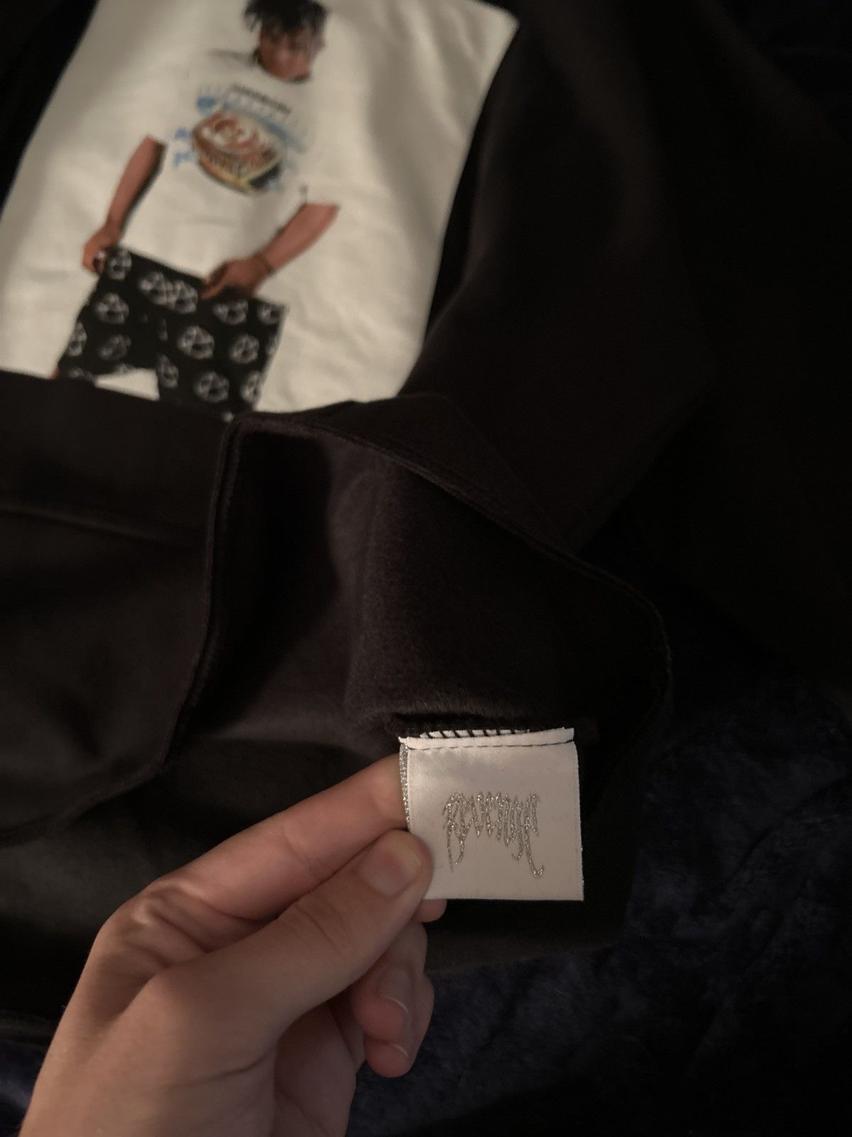 Revenge x 999 Club Juice WRLD “Legends Never Die” hoodie