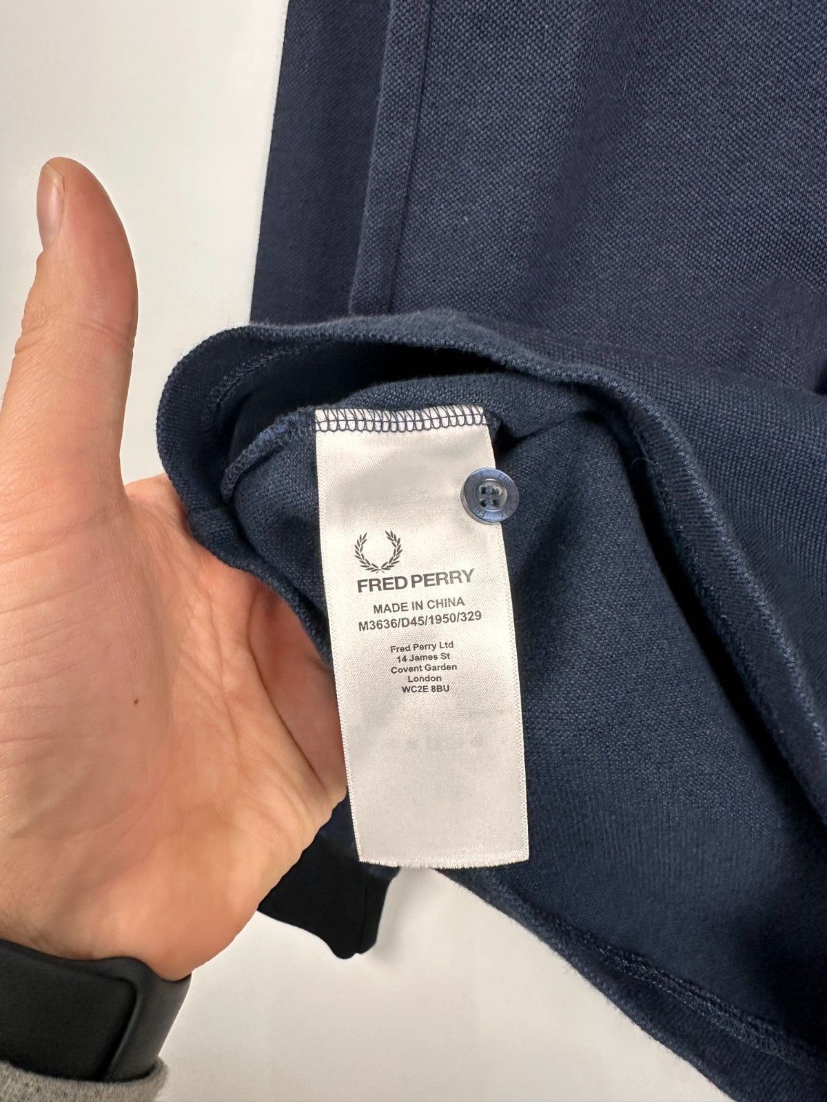 Fred Perry Fred Perry Long Sleeve Polo Shirt Men's Size S Blue Size US S / EU 44-46 / 1 - 5 Thumbnail