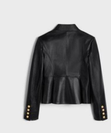Celine o1w1db10125 2EF92583C Military Blouson Jacket in Black Size XS / US 0-2 / IT 36-38 - 2 Thumbnail