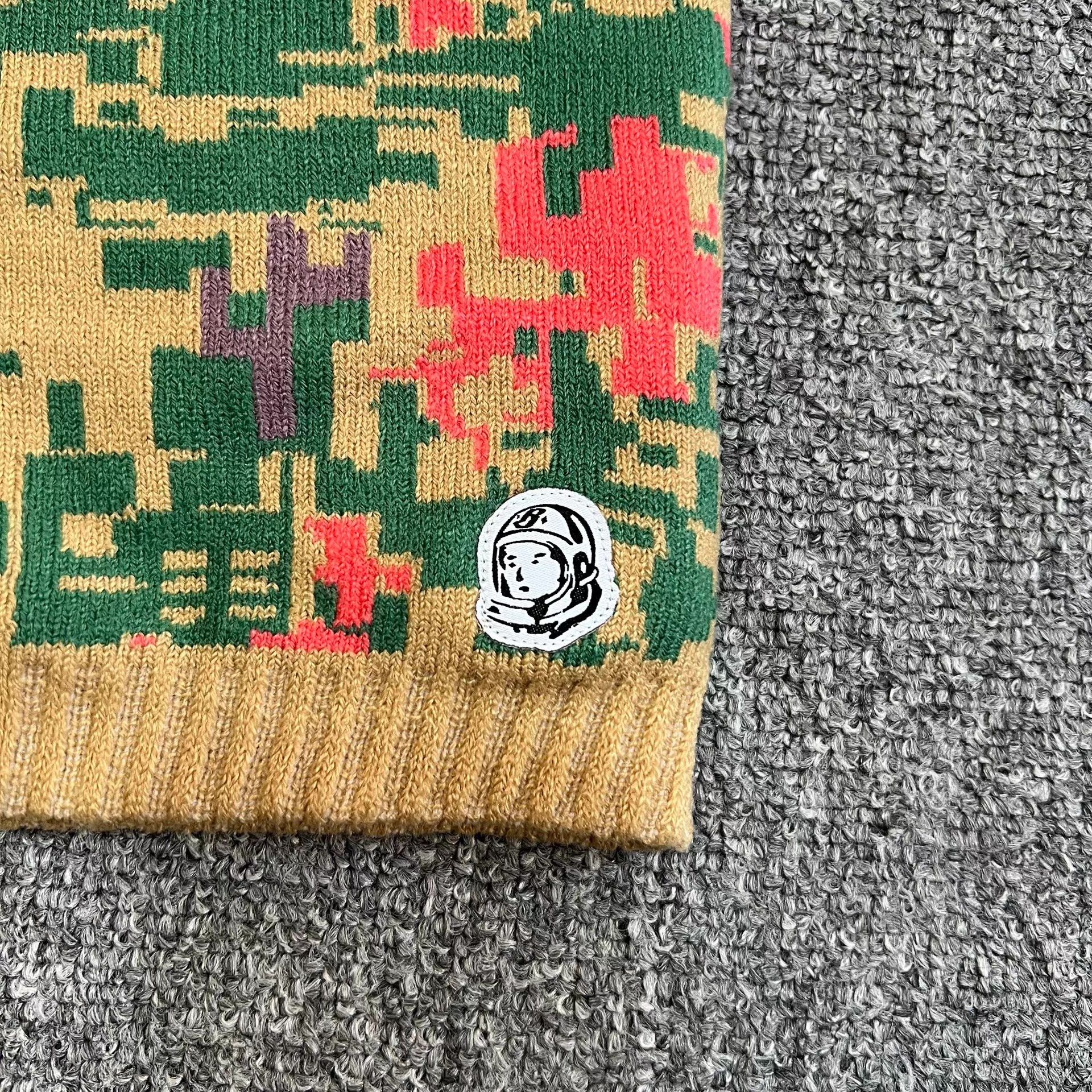 Billionaire Boys Club 22FW BBC Mosaic All-Over Print Knitted Balaclava Beanie Q7 Size ONE SIZE - 3 Thumbnail