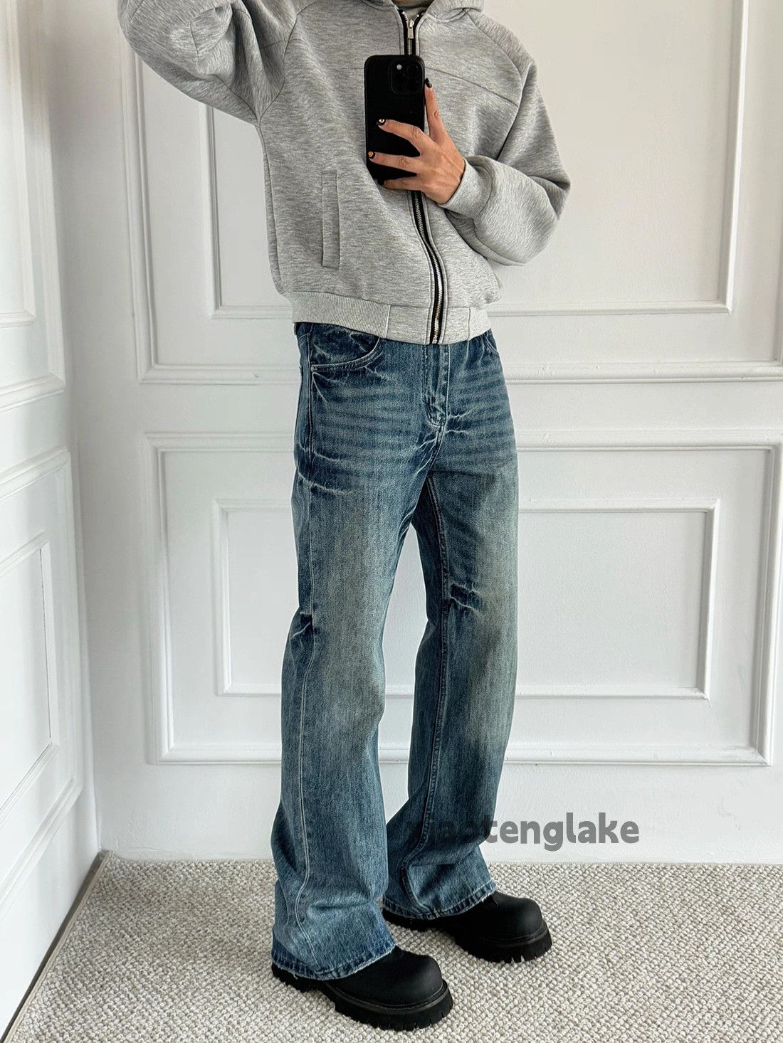 Jean xtl vintage washed faded cleanfit yuppie y2k jeans Size US 34 / EU 50 - 4 Thumbnail