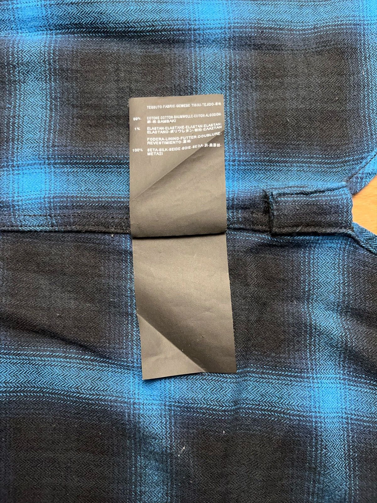 Yves Saint Laurent Saint Laurent flannel checked button-up shirt Size US M / EU 48-50 / 2 - 5 Thumbnail