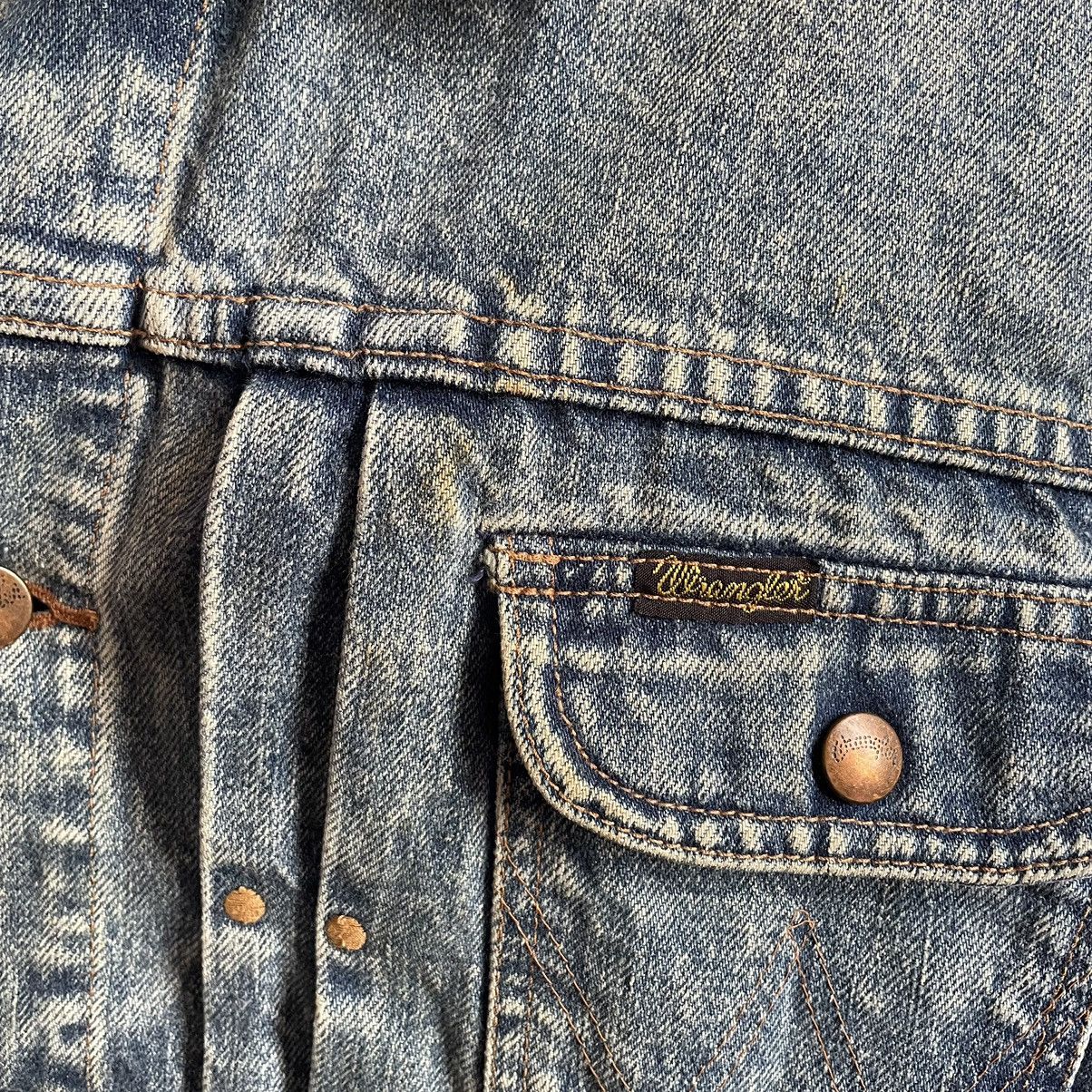 Vintage × Wrangler Vintage Wrangler Denim Trucker Jacket Size US M / EU 48-50 / 2 - 6 Thumbnail