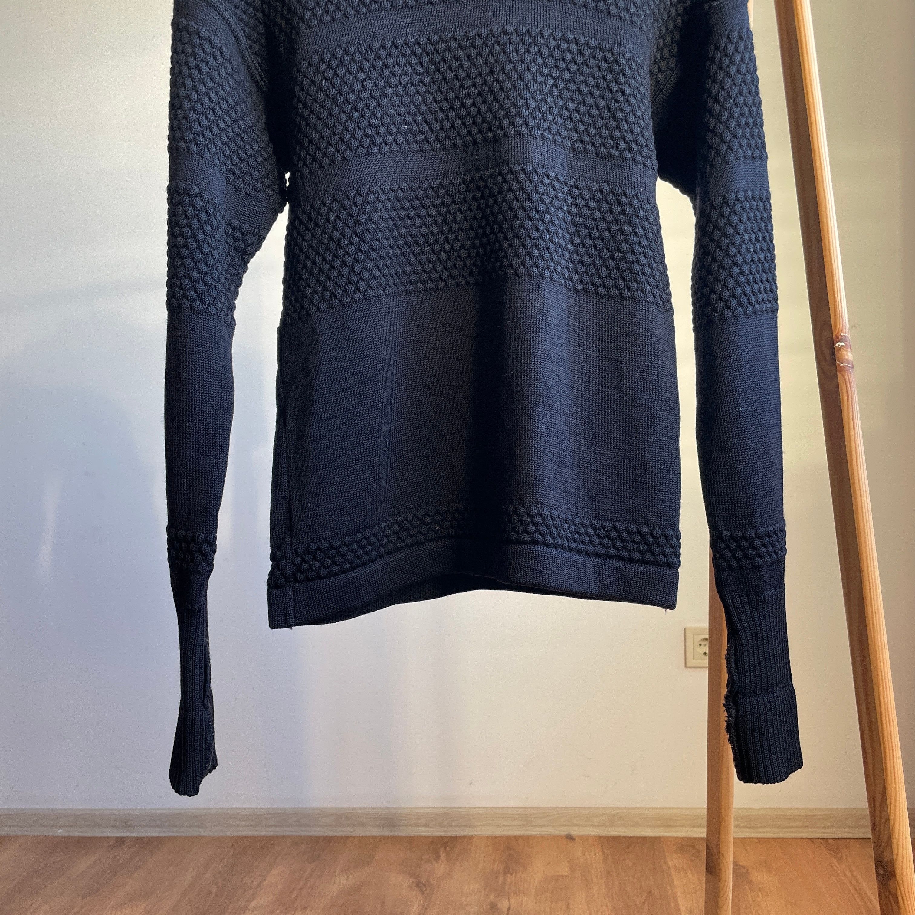 S.N.S. Herning SNS Herning Roll Neck Fisherman Wool Sweater Size XS Size US XS / EU 42 / 0 - 4 Thumbnail